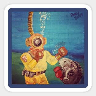 Deep Sea Boxing Brawl Sticker